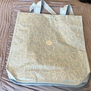 lululemon athletica Large Light Blue Tote Bag